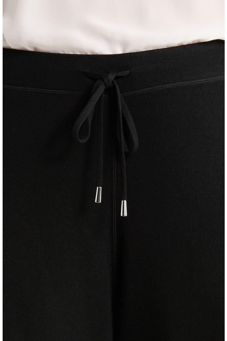 Odessa Reversible Pull-On Wide Leg Pants, Alternate, color, BLACK/ PEARL GREY MELANGE