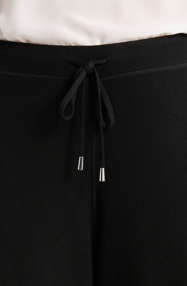 Lysse Odessa Reversible Pull-On Wide Leg Pants, Alternate, color, Black/ Pearl Grey Melange