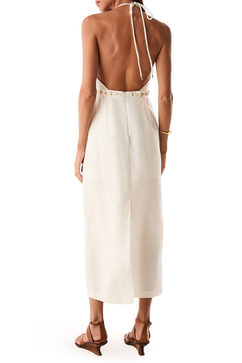 Alba Midi Dress Cover-Up, Alternate, color, OFF WHITE