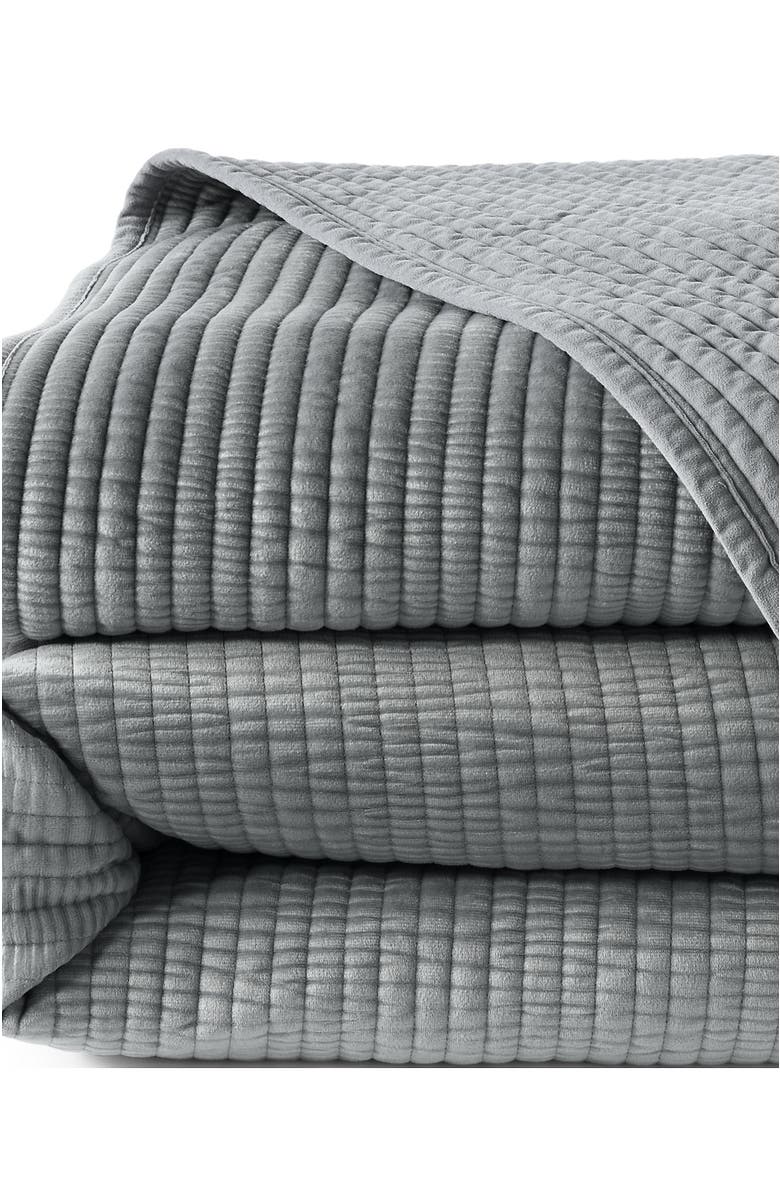 Lands' End Textured Velvet Quilt, Alternate, color, 