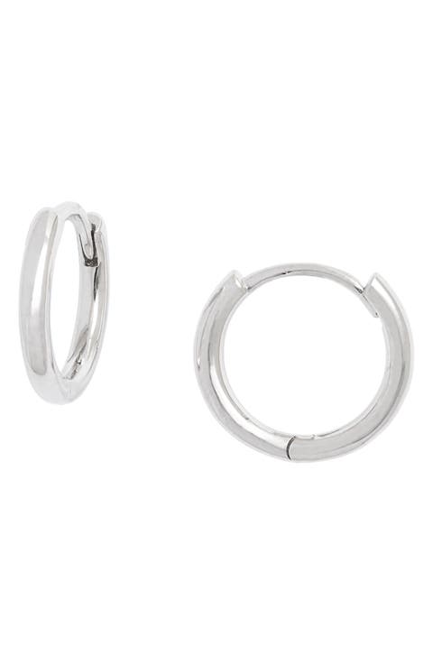 Demi Fine Everyday Huggie Hoop Earrings