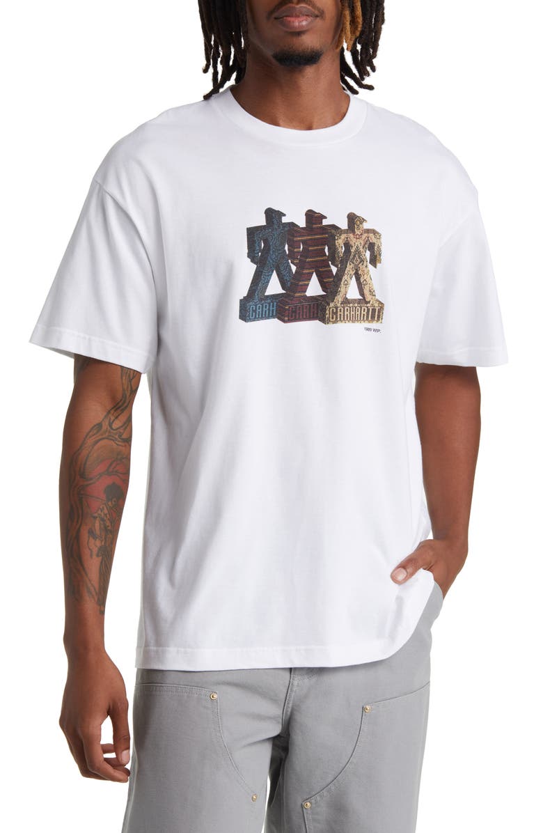 Carhartt Work In Progress Built Organic Cotton Graphic T-Shirt, Main, color,