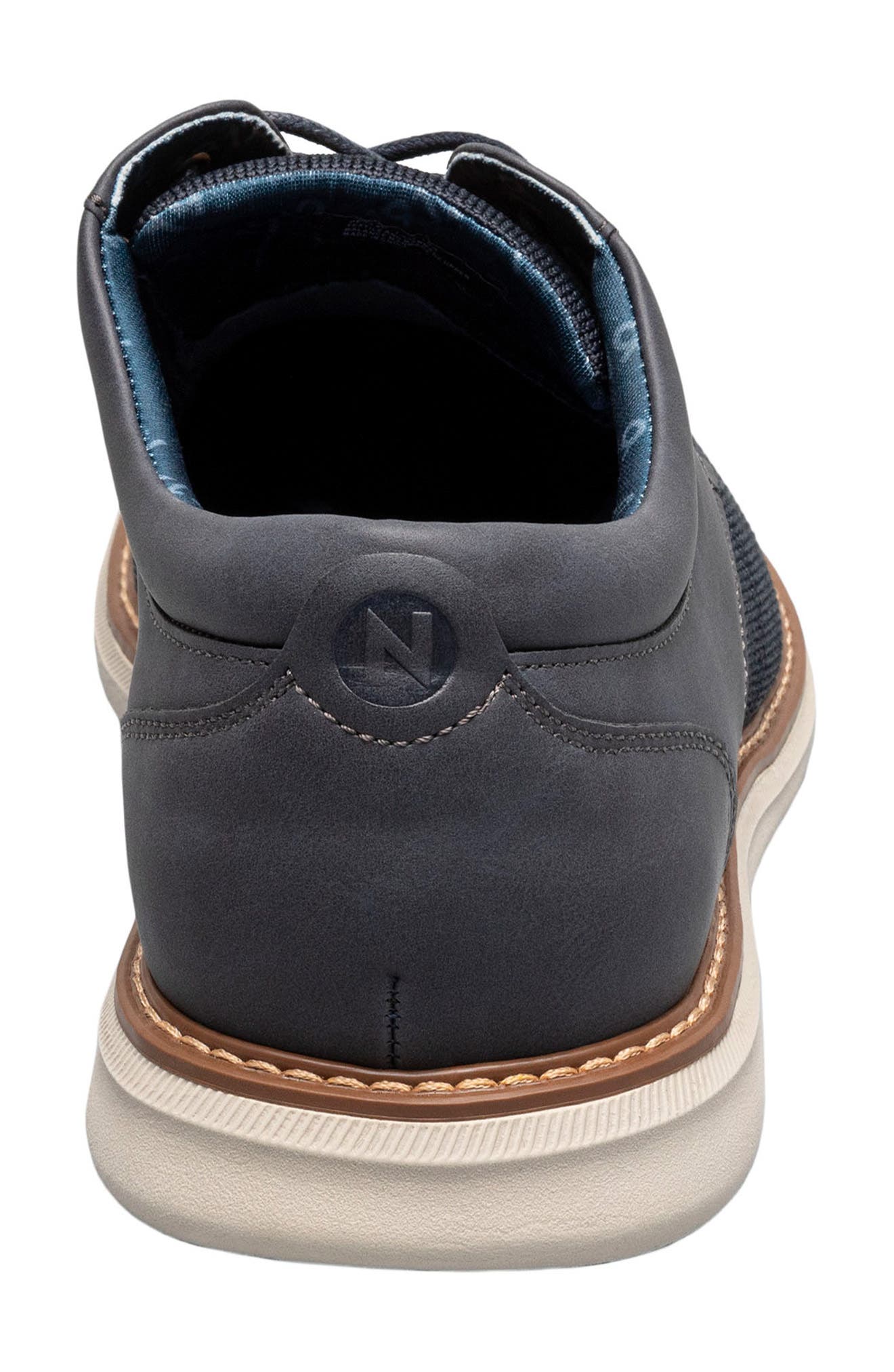Chase Mixed Media Plain Toe Derby - Wide Width Available, Alternate, color, NAVY MULTI