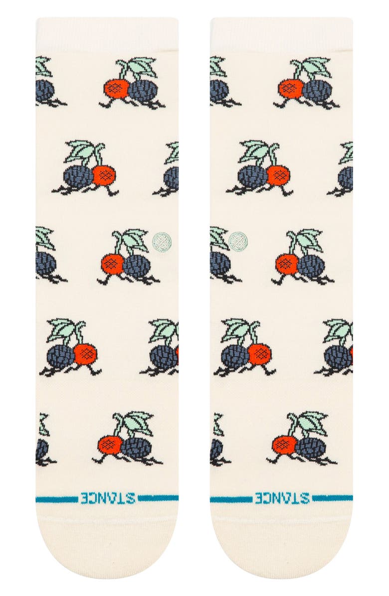 Stance Kids' Community Crew Socks, Alternate, color, Ivory