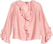 Vince Camuto Ruffle Long Sleeve Top