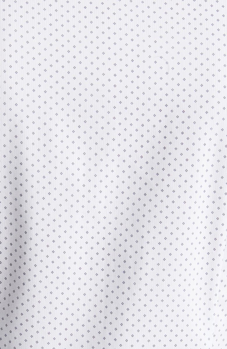 Nordstrom Tech Smart Trim Fit Non-Iron CoolMax<sup>®</sup> Dress Shirt, Alternate, color,