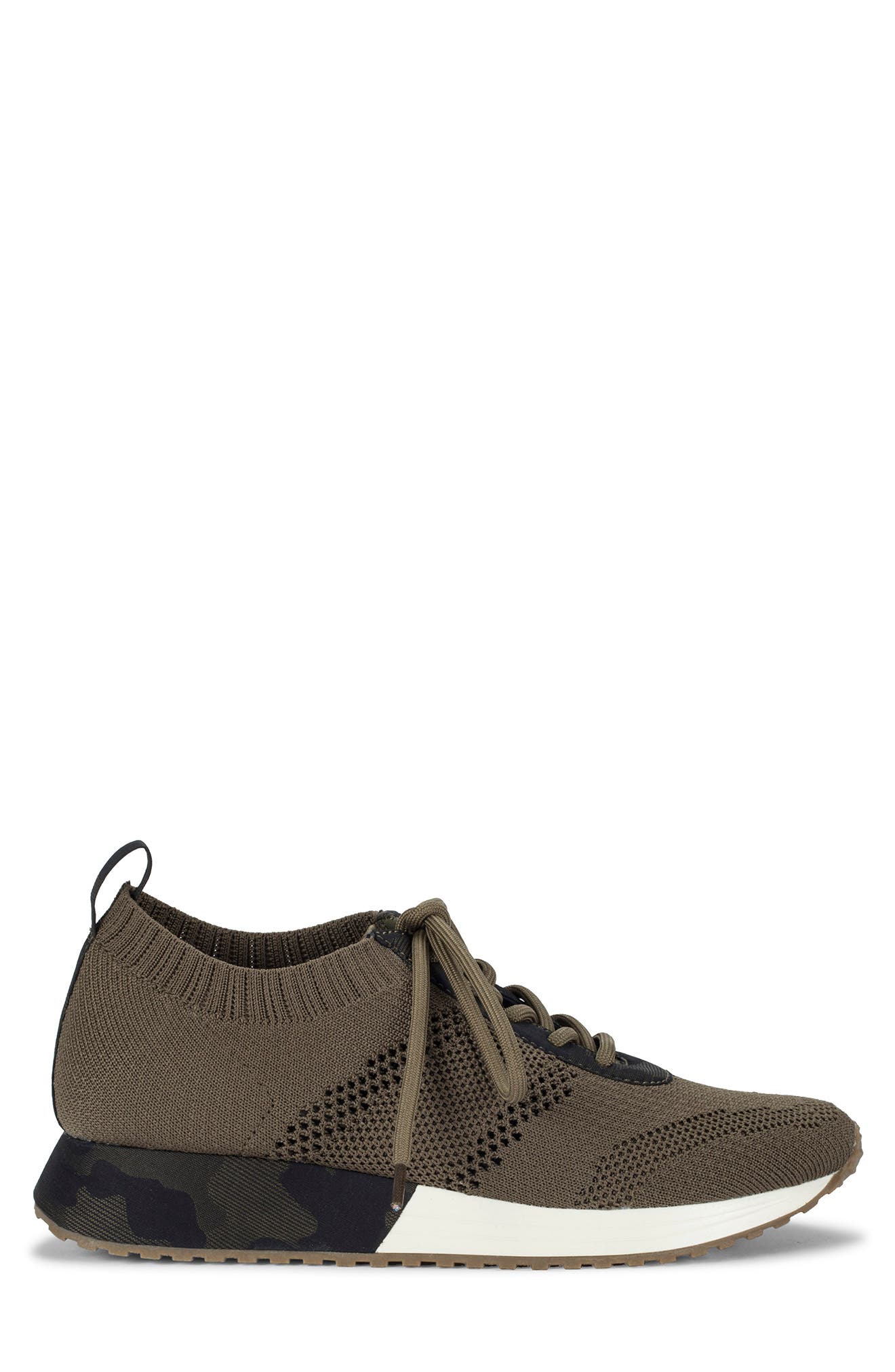 BARETRAPS Palta Knit Sneaker, Alternate, color, Olive
