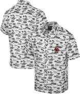 COLOSSEUM Men's Colosseum White Boston College Eagles Spontaneous is Romantic Camp Button-Up Shirt