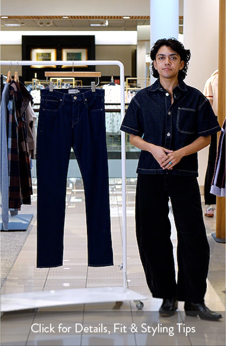 Blake Slim Straight Leg Jeans, sales video thumbnail