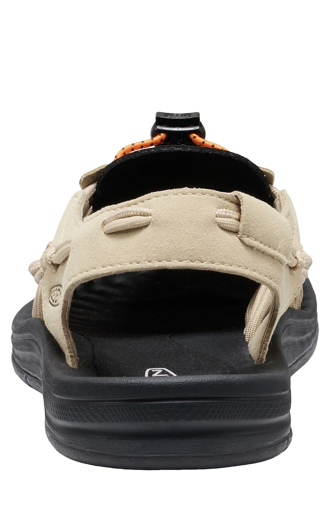 Uneek Sandal, Alternate, color, SAFARI/ ORANGE PEEL