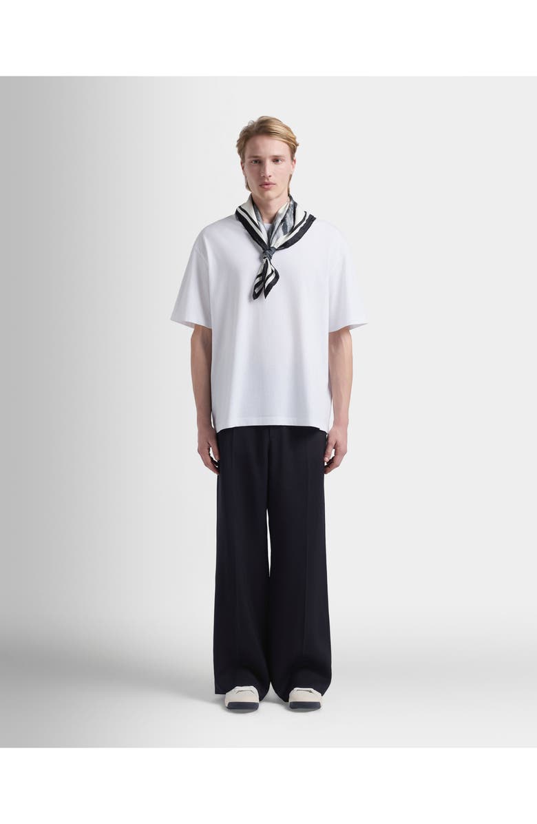 Bally Christmas Capsule Pants in Twill, Alternate, color, Blue