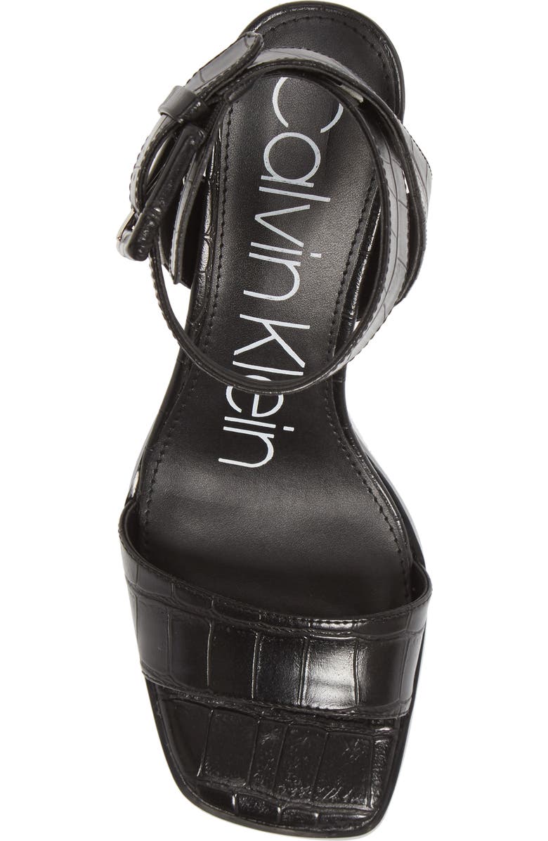 Calvin Klein Damita Ankle Strap Sandal, Alternate, color,