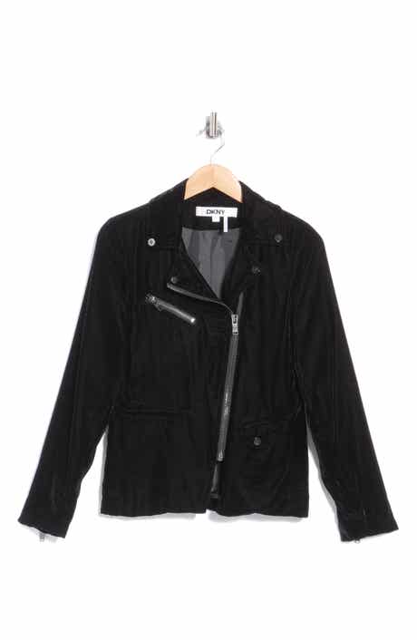 Velvet Moto Jacket