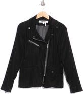 DKNY Velvet Moto Jacket