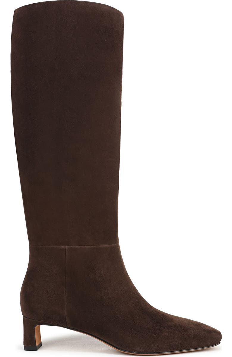 Vince Harlan Knee High Boot, Alternate, color, Cacao Brown Suede
