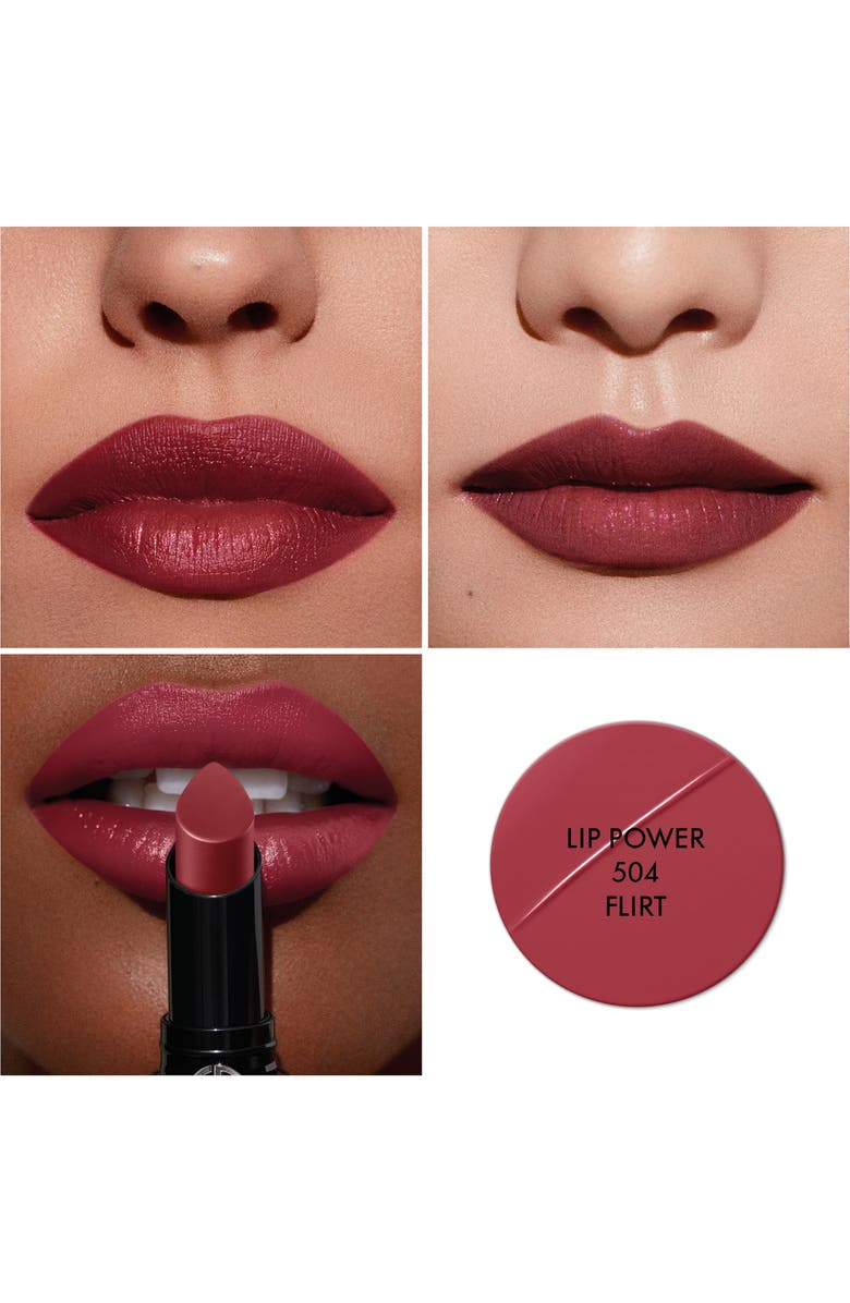 ARMANI beauty Lip Power Long-Lasting Satin Lipstick Duo Gift Set USD $78 Value, Alternate, color, 