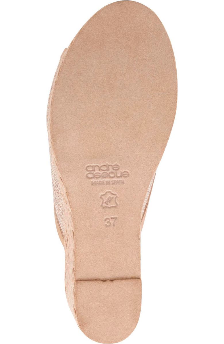 André Assous Nomi Wedge, Alternate, color, Copper/ Natural
