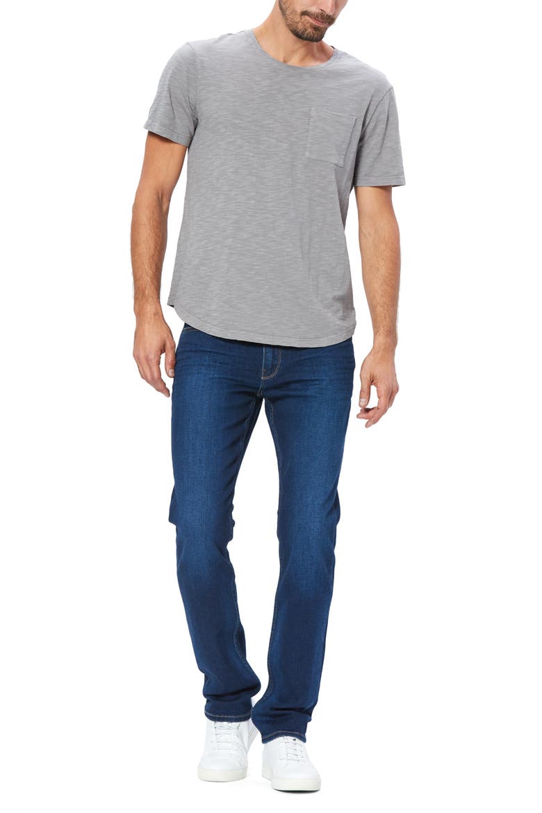 Kenneth Cotton Slub T-Shirt, Alternate, color, DAWN GRY