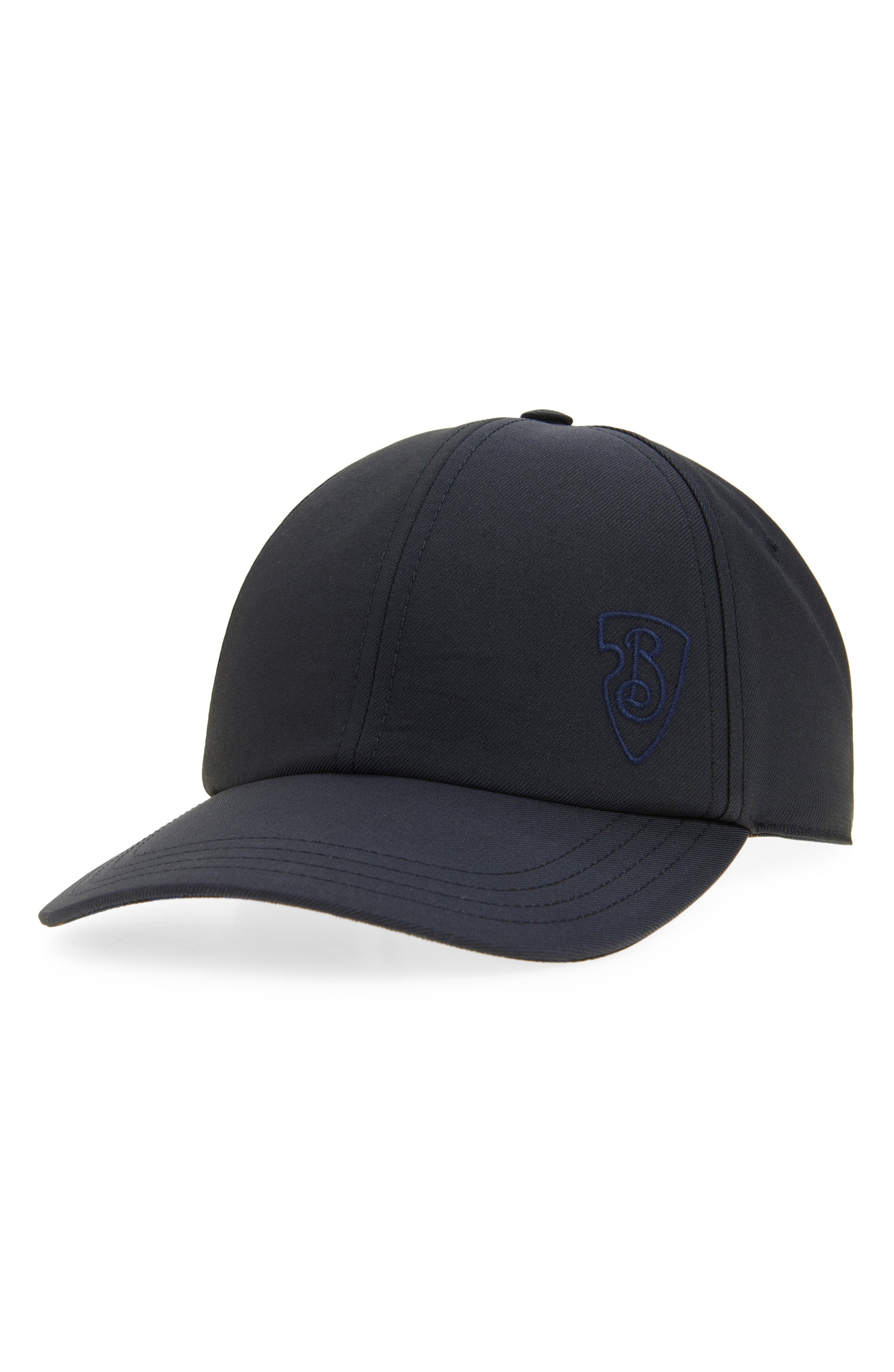 BURBERRY BURBERRY SHIELD EMBROIDERED ADJUSTABLE BASEBALL CAP