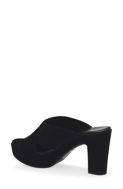 Cordani Teresa Platform Slide Sandal In Black
