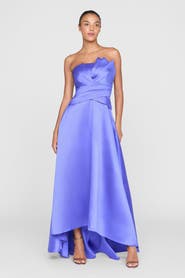 Theia Coco High Low Mikado Gown