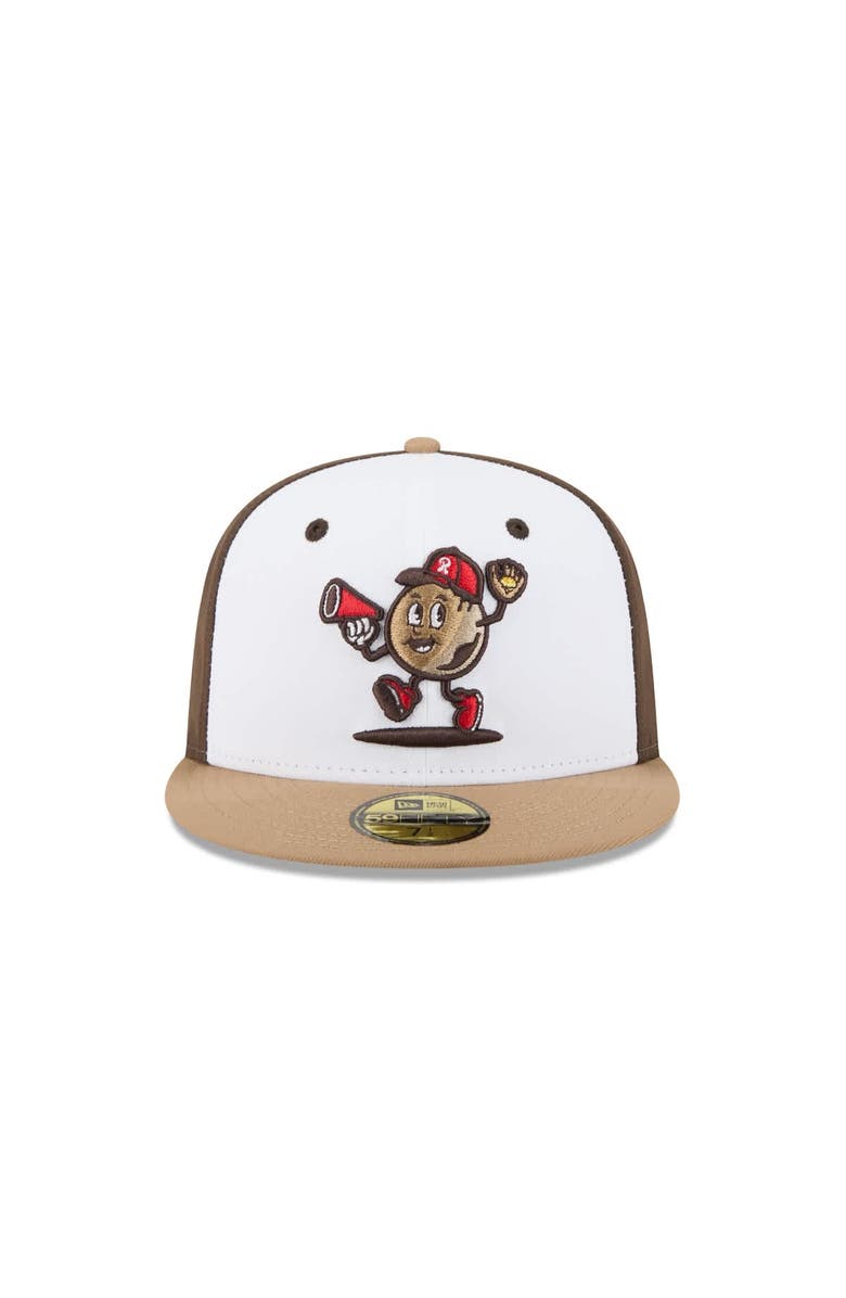 New Era Men's New Era White Reading Fightin Phils Theme Nights 59FIFTY Fitted Hat, Alternate, color, White