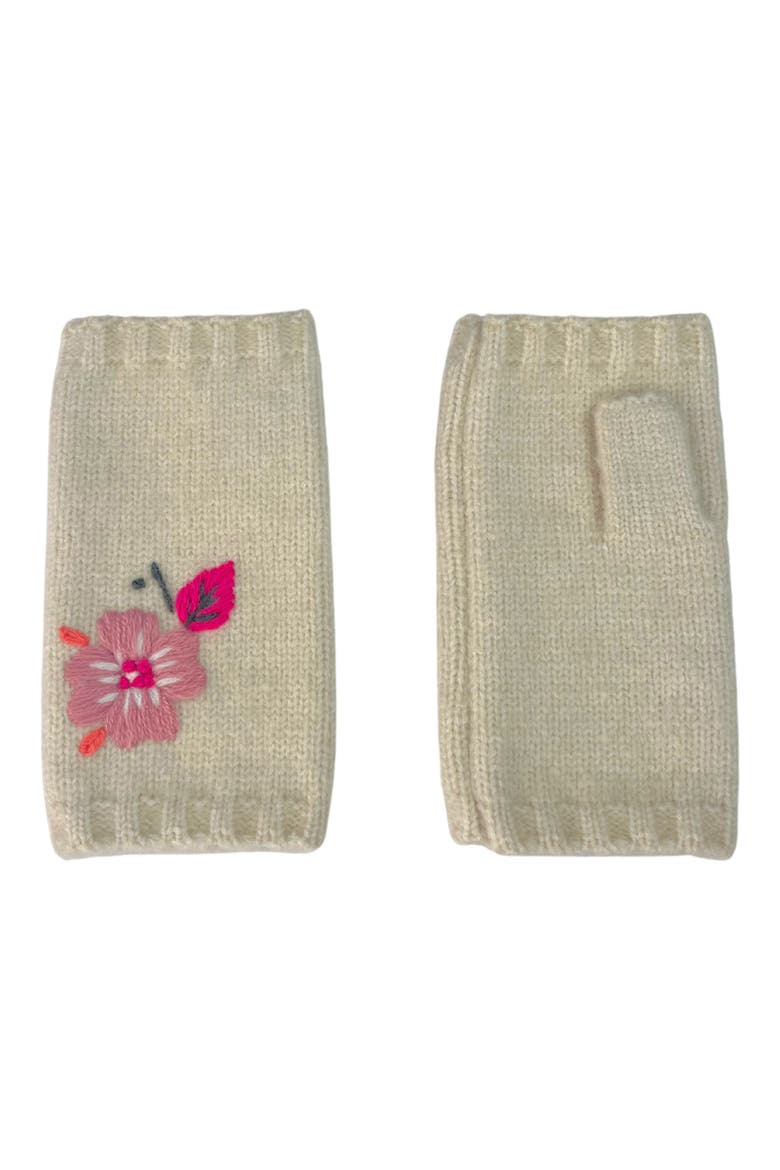 Embroidered Arm Warmer, Main, color, IVORY