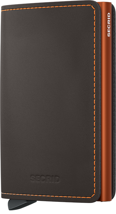 Secrid Slimwallet Matte In Brown