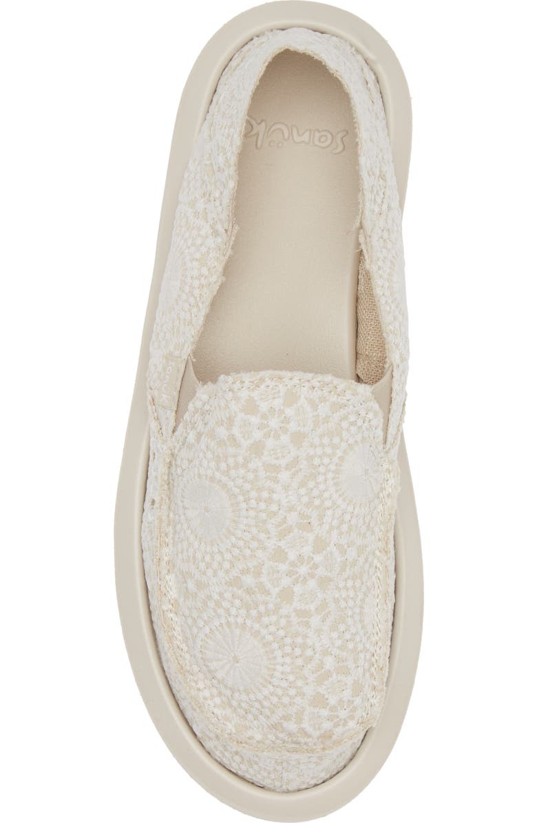 Sanuk Donna Lace Slip-On Sneaker, Alternate, color,