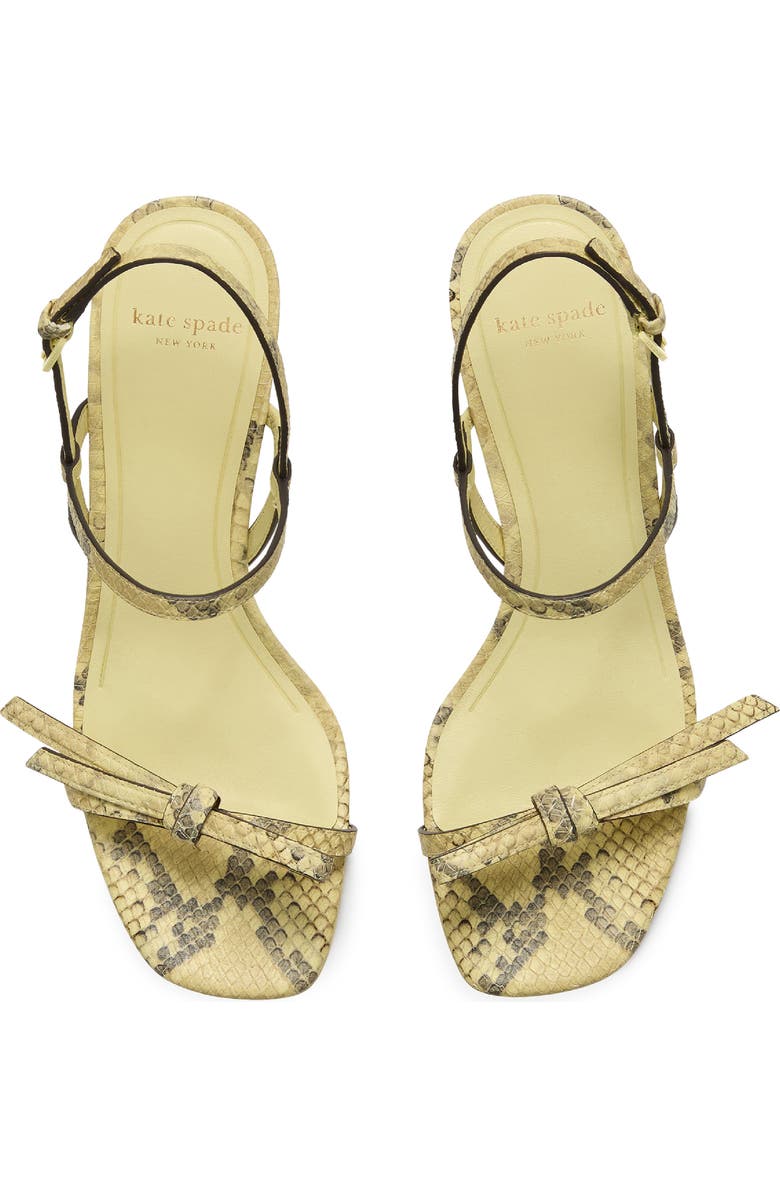 Kate Spade New York loop slingback sandal, Alternate, color, Pale Citron
