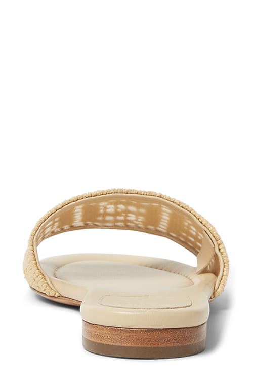 Fendi Sunshine Raffia Woven Slides