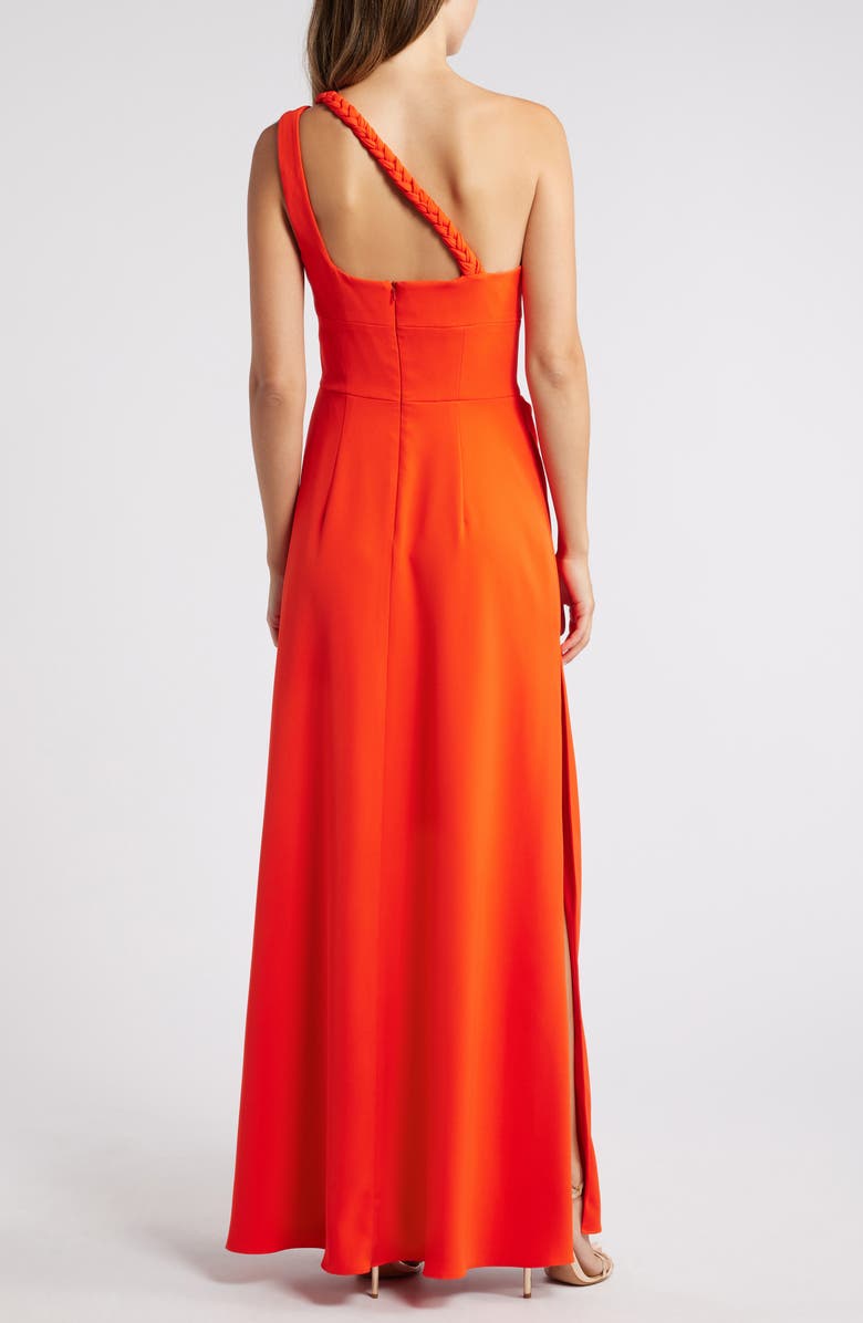 Black Halo Marion One-Shoulder Gown, Alternate, color, 
