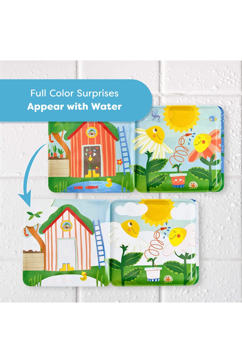 Magic Rain Color Changing Bath Book, Alternate, color, Yellow Multi