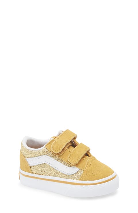 Kids' Old Skool V Glitter Sneaker (Baby, Walker, Toddler & Little Kid)