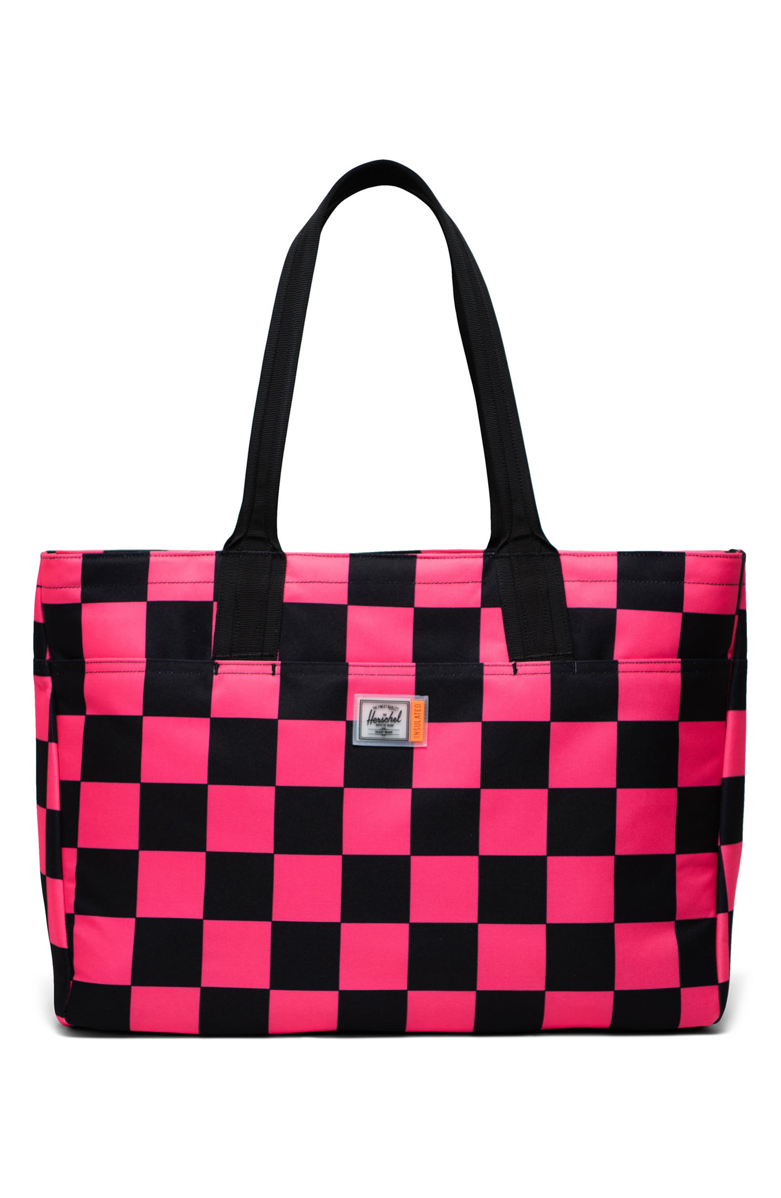 Herschel Supply Co. Alexander Insulated Recycled Polyester Zip Tote and Bottle Holder, Alternate, color, 