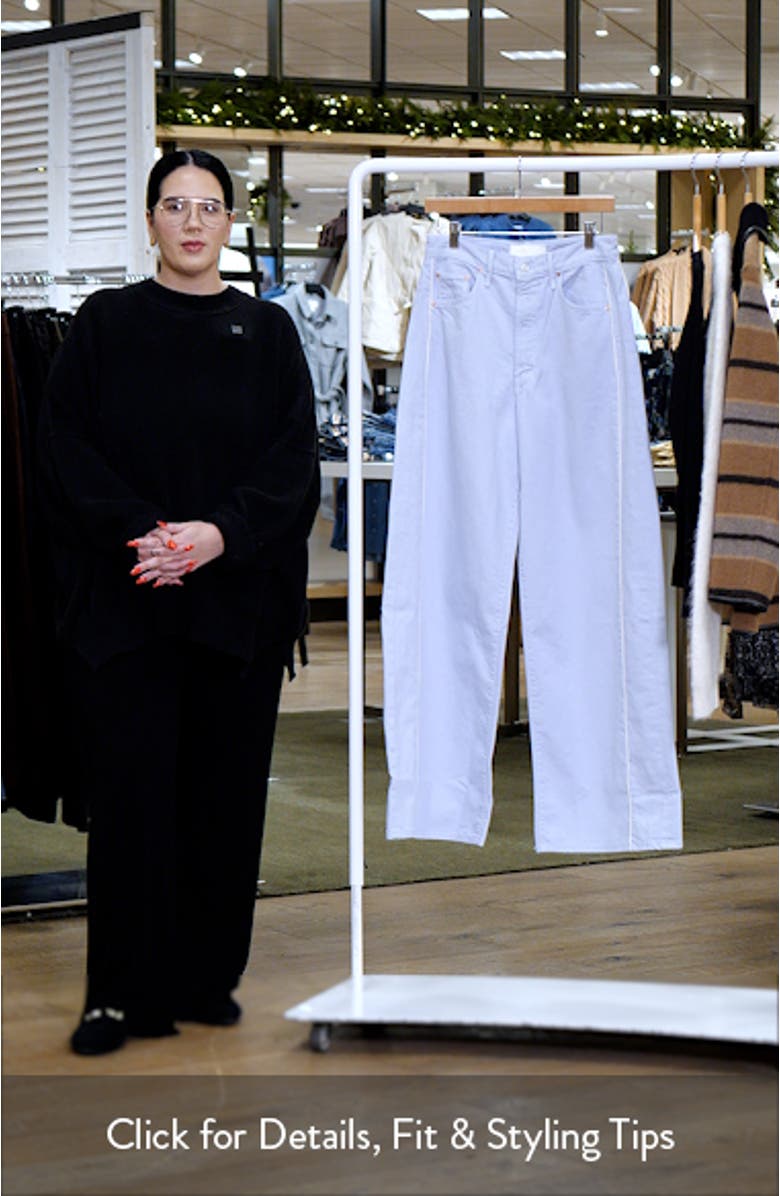 The Pipe Dream Sneak Wide Leg Jeans, sales video thumbnail