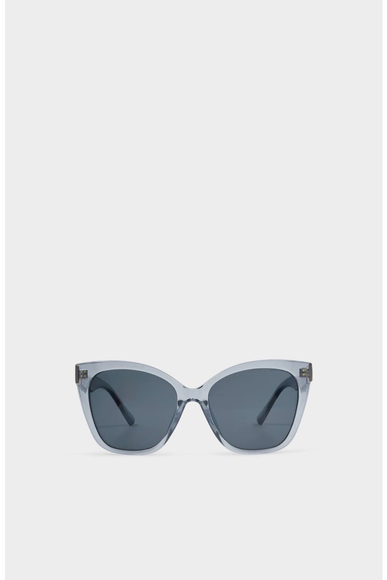 Mykonos Sunglasses, Main, color, Blue Transparent