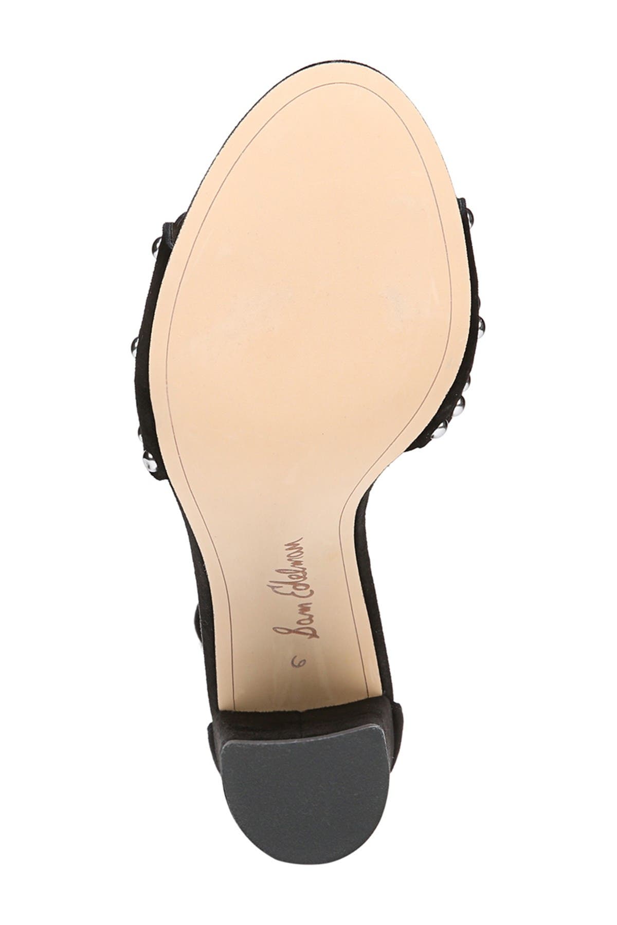 Sam Edelman Yaria Studded Block Heel Sandal, Alternate, color, 