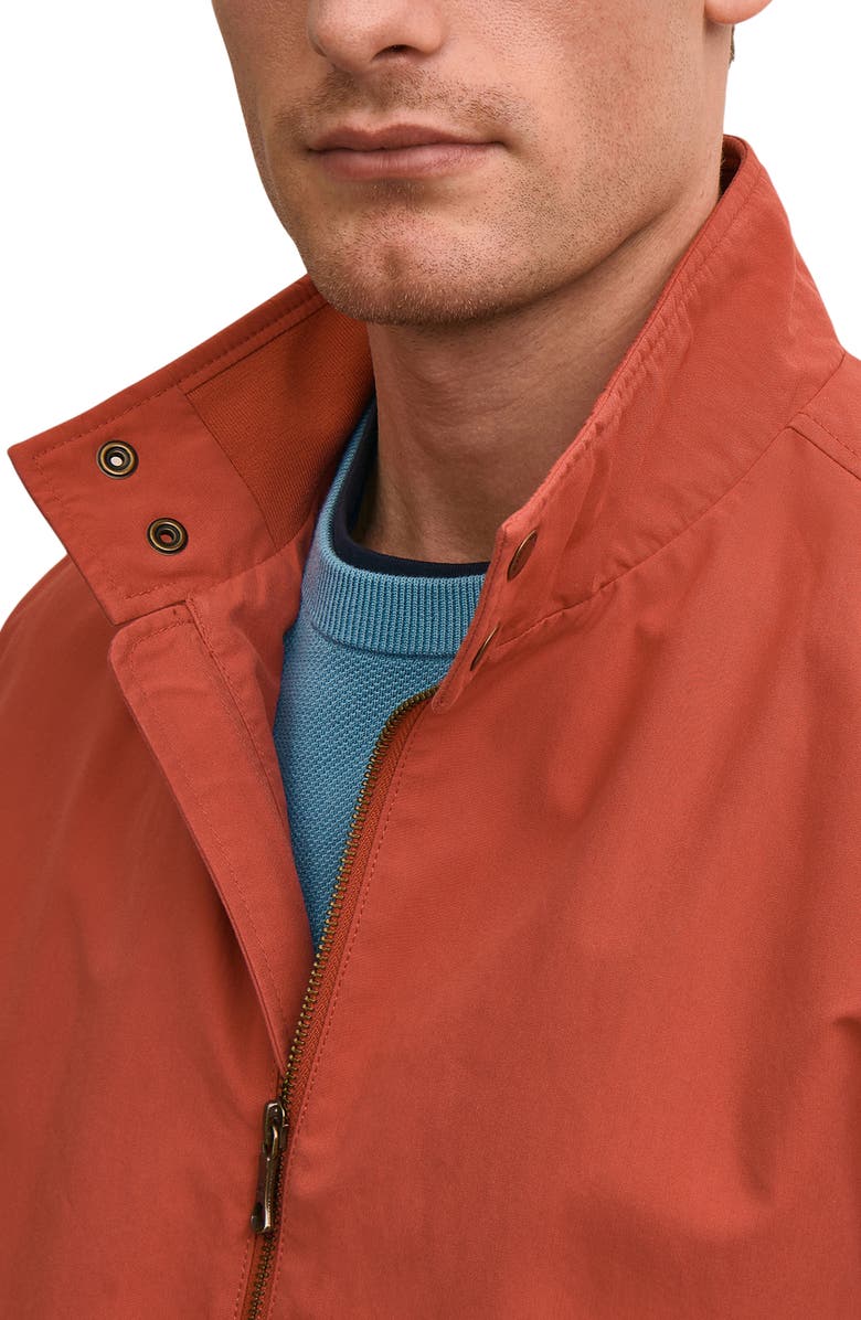 Brooks Brothers Out Water Repellent Harrington Jacket, Alternate, color, Cardinal