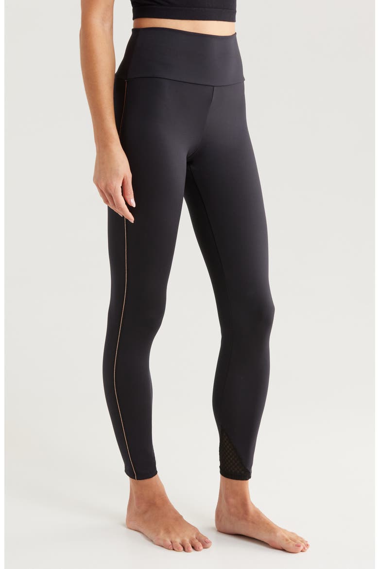 Harmony High Waist Leggings, Alternate, color, BLACK