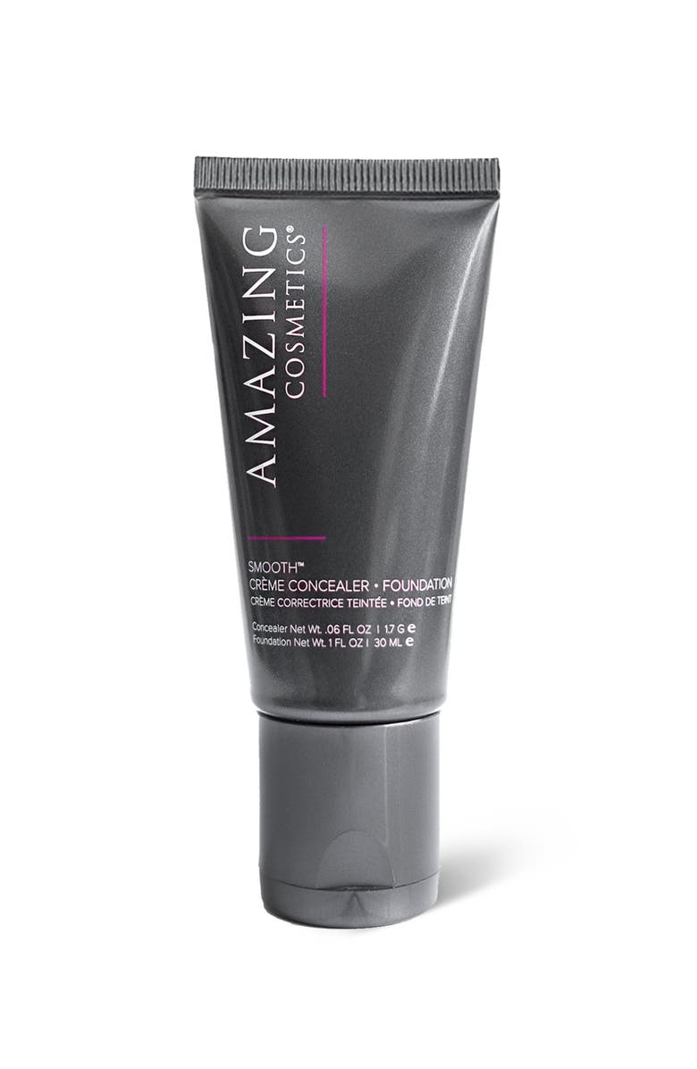 AMAZINGCOSMETICS SMOOTH Crème Concealer & Foundation Duo, Main, color, Deep Golden
