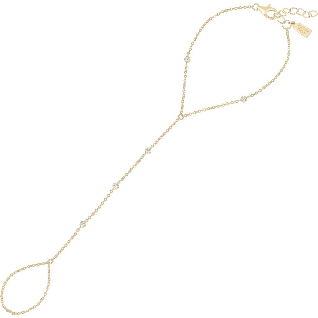 Electric Picks Starlet Hand Chain In Gold