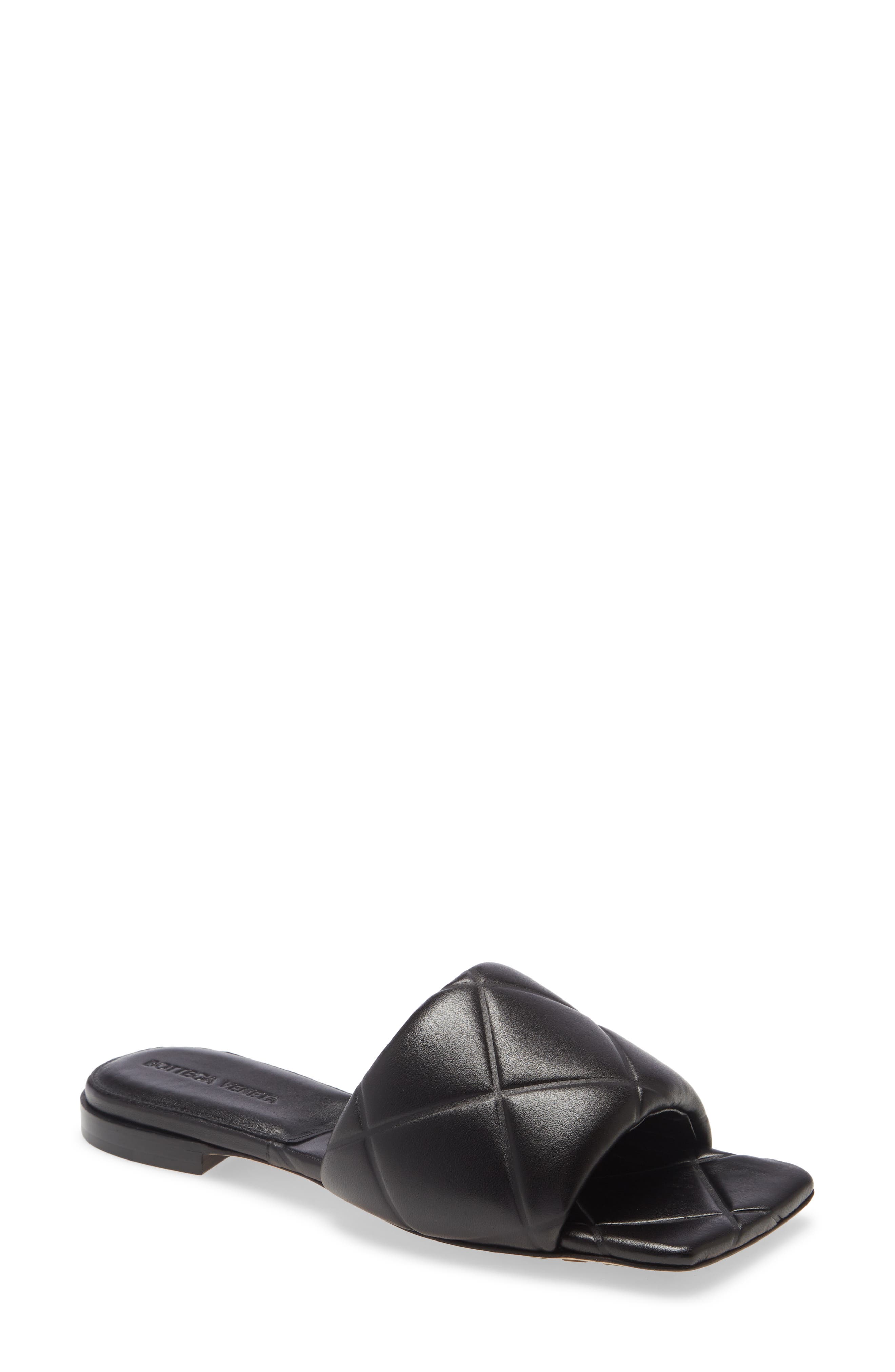 Bottega Veneta BV Lido Padded Slide Sandal, Main, color, 