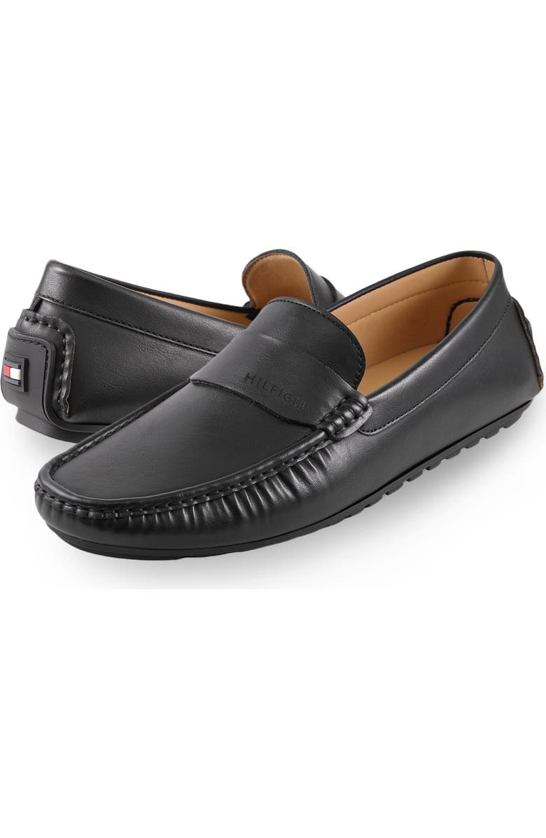 Tommy Hilfiger Ruven Driving Loafer, Alternate, color, Black