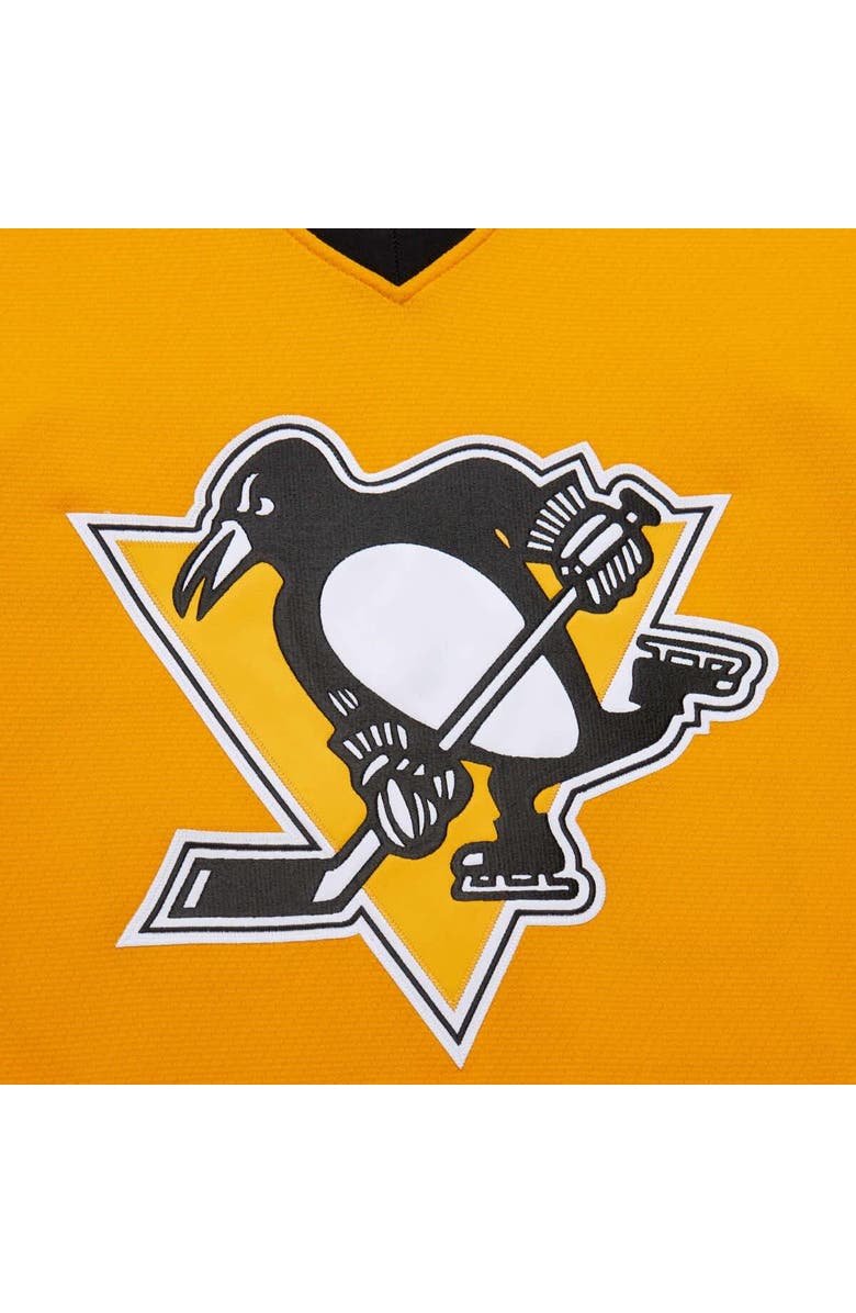 Mitchell & Ness Men's Mario Lemieux Gold Pittsburgh Penguins 1984-85 Power Play Jersey, Alternate, color, Gold