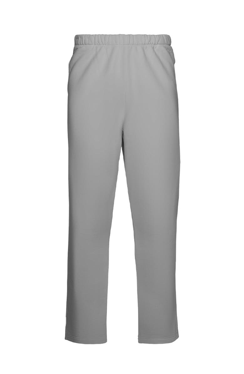 Ocio Organic Cotton Teddy Straight Leg Pant, Alternate, color, Ash