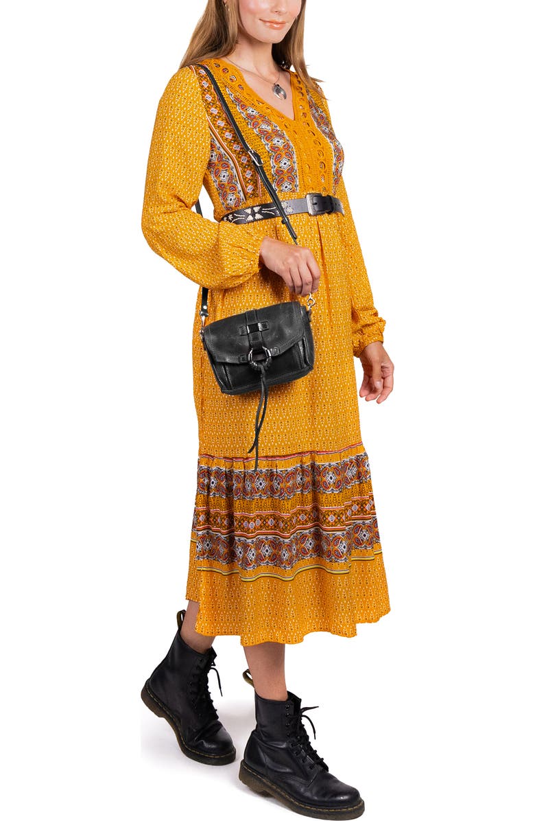 OLD TREND Anemone Crossbody Bag, Alternate, color, Black