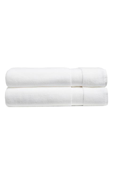 Organic Hydrocotton Set of 2 Bath Sheets