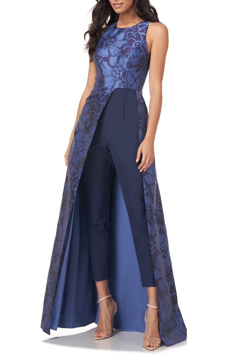 Dakota Maxi Romper, Alternate, color, MEDITERRANEAN BLUE/ TWILIGHT