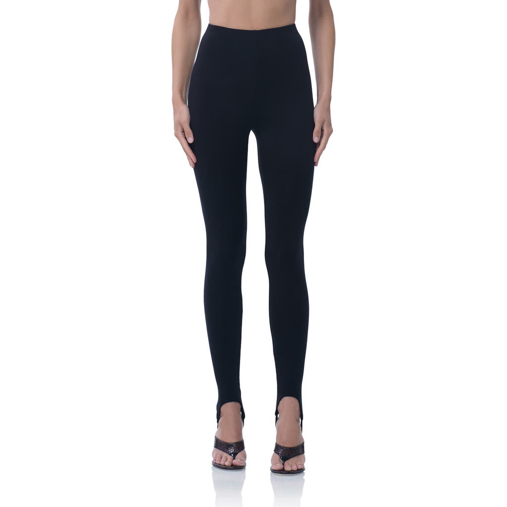 Afrm Jasmine Stirrup Pants In Blue